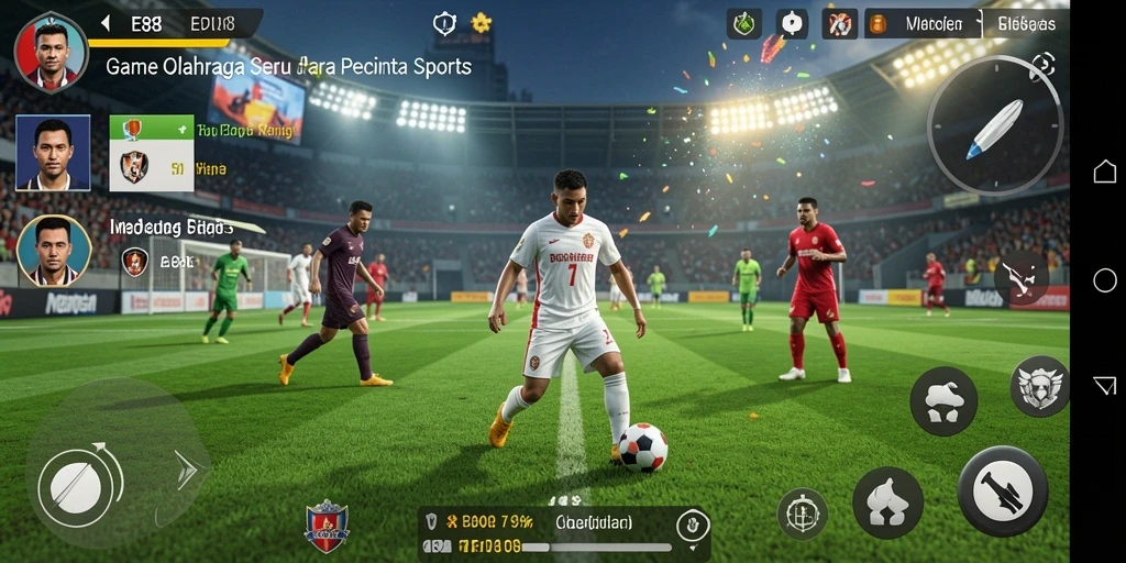 Gameplay seru di E88 dengan aksi olahraga mendebarkan.