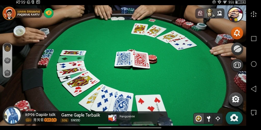 Gameplay seru gaple dalam RP99 yang mengasyikkan.