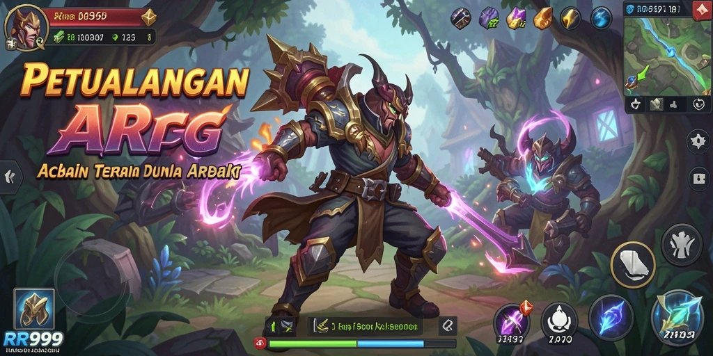 Gameplay ARPG yang mendebarkan dan penuh aksi.